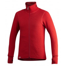 Full zip jacket 400 woolpower Autumn Red